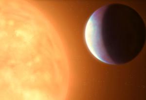 Eкзопланета се опашка, подобна на комета, се разпада близо до своята звезда