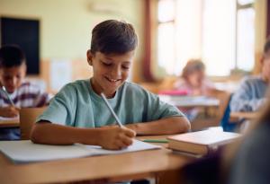 Виц: Първи клас