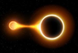 Откриха нов тип свръхнова благодарение на фатално танго между звезда и черна дупка 