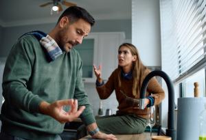 Виц: Семеен скандал - Добре, де! Разбрах!