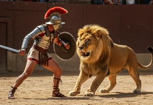 Открит древен скелет с ухапвания от лъв свидетелства за гладиаторски битки в Римска Британия