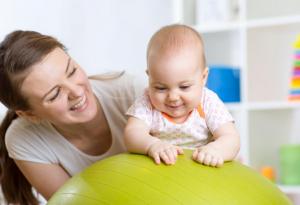 Най-подходящата гимнастика за бебето