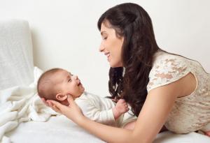 Как да говорите с бебето