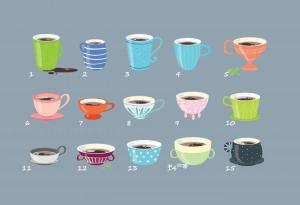 Изберете чаша за вашето кафе и ние ще ви кажем кои сте