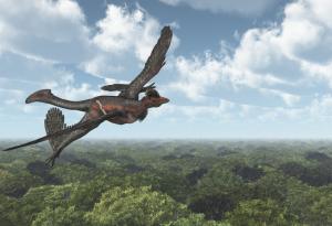 Oткриха първото свидетелство за динозавър, хранещ се с бозайник