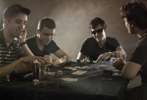 Виц: Покер вечер