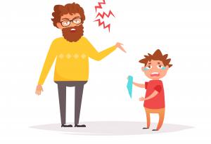 Ако бащата е прекалено строг с децата