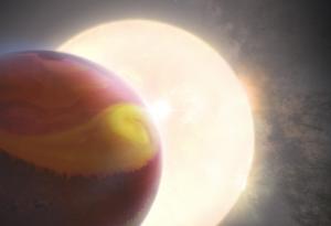 Астрономи наблюдават променящата се атмосфера на екзопланетата WASP-121b с телескопа "Хъбъл" 