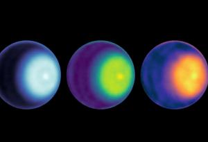 Оказва се, че Уран има бушуващ полярен вихър