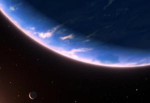 Телескопът "Хъбъл" регистрира водна пара в атмосферата на малка екзопланета 