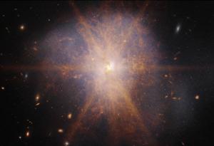 "Джеймс Уеб" засне сливането на две галактики