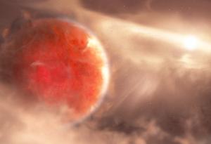 „Хъбъл“ забеляза млада протоппланета, образуваща се по „интензивен и стихиен“ начин