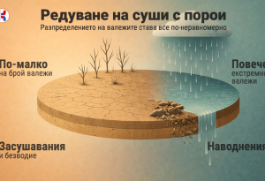 Защо България редува суши и наводнения?