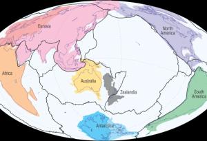 95 процента от най-младия, най-малкия и най-загадъчния континент в света е под водата