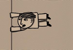 Вижте как този смелчага издържа ураганен вятър със скорост 300 км/ч