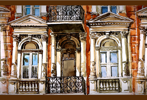 Старите къщи на София