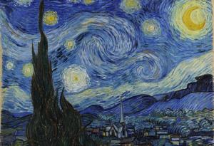 Неочакваната математика в "Звездна нощ" на Ван Гог