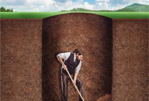 Интерактивната карта показва къде бихте изскочили, ако копаете само надолу