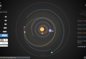 Една игра, в която можете да изградите или унищожите своя собствена Слънчева система