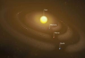 Астрономи откриха прашен пръстен в орбитата на Меркурий