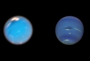 “Хъбъл“ засне формирането на голяма тъмна буря на Нептун