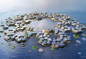 ООН представи проект за плаващ град, в който могат да живеят 10 хил. души