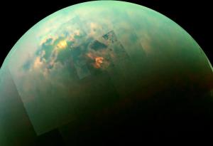 Това е първата глобална карта на Титан – един от спътниците на Сатурн