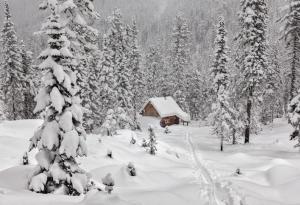 20 вълшебни и уютни къщички, отрупани с пухкав сняг