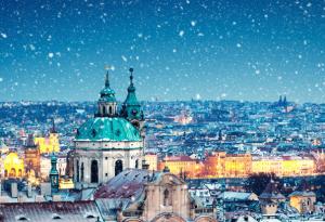 Бяла приказка в Прага - 30 вълшебни снимки