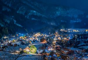 Зимна приказка в Япония: 20 великолепни фотографии