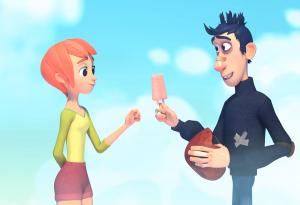 Тази кратка анимация ни показва как влюбените хора променят живота на партньорите си