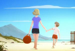 Простичка анимация за отношенията майка-син, която ще ви разплаче