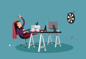 Виц: "Философски погледнато..." за труда