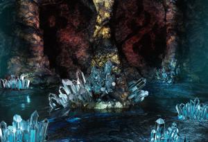 Странен древен живот е открит заключен в гигантски пещерни кристали в Мексико