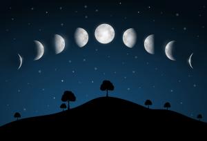 Видео: Анимация на фазите на Луната