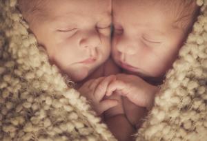Близнаците се обичат още от утробата