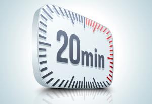 Правилото за 20-те минути на ден
