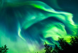 Мистериозният звук от северното сияние е истински