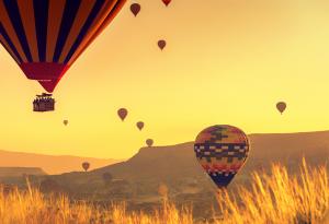 Спазвайте правилото на балона – освободете се от неща, за да можете да полетите