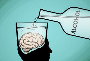 Алкохолът е свързан с мозъчни увреждания