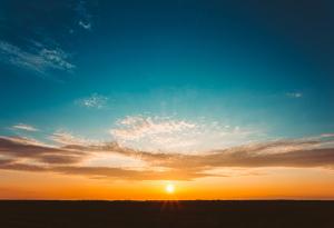 Защо небето не позеленява при залез