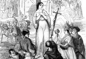 30 май 1431 г. - Жана д`Арк е изгорена на кладата
