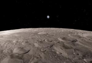 Видео: Изгрев на Земята, видян от Луната