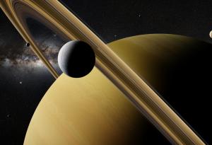 Чуйте тайнствените звуци, породени от необикновената връзка между Енцелад и Сатурн 