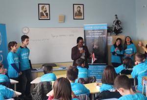 Проведе се първият открит урок за безопасна учебна среда