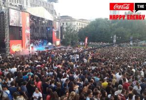 Повече от 60 000 души се докоснаха до емоцията на Coca-Cola The Voice Happy Energy Tour в София