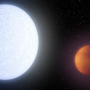Откриха рядък елемент в атмосферата на екзопланета