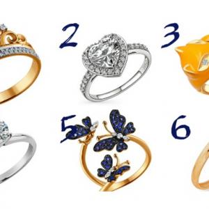 Избери си пръстен и ние ще ти кажем каква си