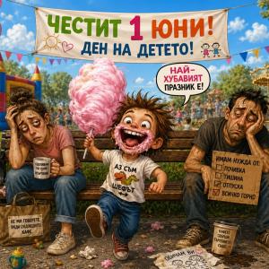Честит 1 юни, мили деца! Блазе ви!