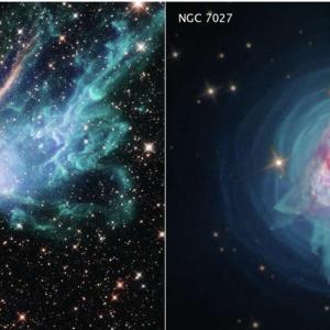 “Хъбъл“ направи нови впечатляващи снимки на две планетарни мъглявини